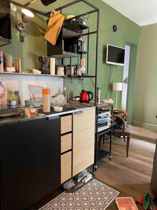 Ferienwohnung Cosy Nest In Montmartre Paris Exterior foto