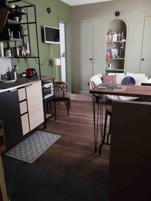 Ferienwohnung Cosy Nest In Montmartre Paris Exterior foto